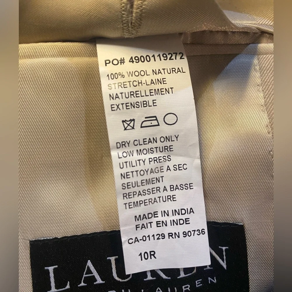 NWT Lauren Ralph Lauren Boys Blayton Wool Blazer Suit Jacket‎ Special Occasion